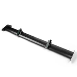 Artudatech Universal Hatch Adjustable Aluminum GT Rear Trunk Wing Racing Spoiler Black 14#