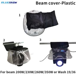 10PCS LED Beam Moving Head Rain Cover Led Par Light Use In Rain Snow Coat Waterproof Covers With Transparent Crystal