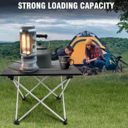 EFAN Ultralight Portable Folding Camping Table Foldable Outdoor Dinner Desk High Strength Aluminum Alloy For Garden Party Picnic
