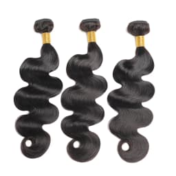 Body Wave Lace Closure With Hair Bundles 100% Human Bundle With 4X4 5X5 Transparent Lace Closure Remy Hair Weave Extensions