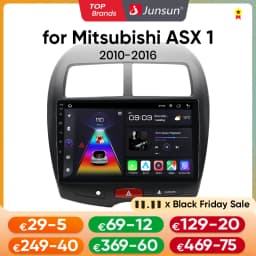 Junsun AI voice Wireless Carplay Android Auto radio For Mitsubishi ASX 1 2010-2016 Car Intelligent Systems BT 2 din autoradio