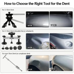 PDR Car Paintless Dent Repair Tools Kit Dent Removal Car Body Repair Kit Removal Dent Puller Tool Kit Car Tools for Auto Repair