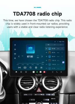Hizpo 9'' 2K Screen Wireless Carplay Android Auto for Honda Civic Hatchback 2005 2006 2007 2008 2009 2010 2011 Car Player BT GPS