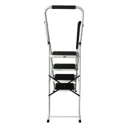 4 Step Ladder with Handrails, Foldable and Stable, Extra Wide Pedal, Anti-slip, 150 kg Load Capacity, Easy to Store