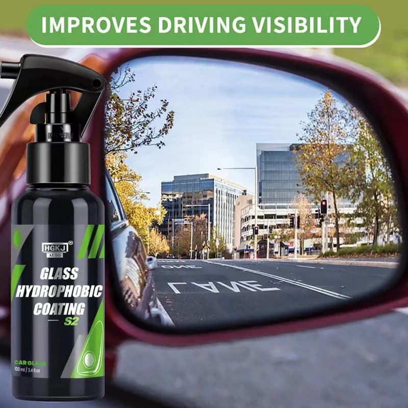 HGKJ S2 Anti-rain Car Glass Coating Agent Rain Remover Auto Accessories Safe Driving Windshield Water Repellent Hydrophobic