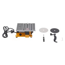 100mm/4" Mini Table Saw Cutting Machine Tool Wood Glass Stone Cutter DIY