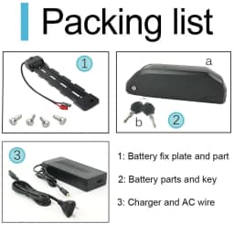 Polly DP‑2 Downtube E‑Bike Lithium Battery,Unterrohr Ersatzakku 36V 24.5Ah 48V 17.5Ah 18650 Cells,Compatible for Bafang BBS02 BBS03 BBSHD Mid‑Drive Motor 1000W‑1500W,Ship From DE Local Warehouse Fast Delivery