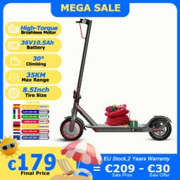 AOVOPRO Y1PLUS  Electric Scooter Powerful Motor 36V 10.5AH Large Capacity Battery 35KM Long Range 8.5Inch Tire with Smart APP Kick City Commuter EScooter