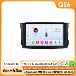 Hizpo 9" Smart Car Systems Radio For Smart Fortwo 451 2005 - 2010 4G Multimedia Player GPS 2din Autoradio Carplay Android Auto