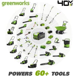 Greenworks 40v Top Handle Arborist Chainsaw Brushless Motor 10 Inch Bar 15M/S Professional One Hand Operate Garden Saw GS110