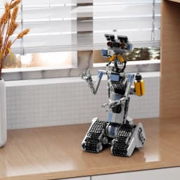 369PCS Johnnyed 5 Robot Building Blocks Set Astroed Mecha Shorted-Circuit Sci-Fi Comedy Movie Explore Bricks Gifts for Kids