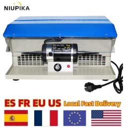 DM-5 Polishing Mahcine With Dust Collector 200W 8000RPM Grinding Motor Jewelry Buffing Machine Bench Grinder Polisher 220V