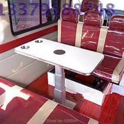 manual Lifting Dinette table leg for rv Lifting Rv/camper/trailer table pedestal leg base Caravan Accessories adjustable