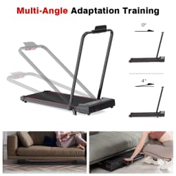 CITYSPORTS PRO Treadmill, Foldable Treadmill for Home with Incline, Compact Walking Pad with Wide Running Belt, Treadmill