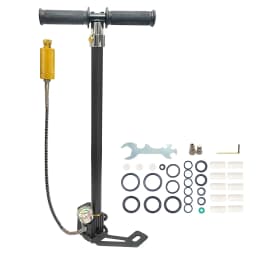 NUOGE 4Stage 30mpa 4500Psi PCP Hand Pump High Pressure Operated HPA Tank Hunting Car Bicycle