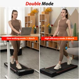 CITYSPORTS PRO Treadmill, Walking Pad, Treadmill with Incline, Space Saving, Shock Absorption, Wide Running Belt