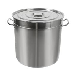 Large Stainless Steel Bucket Soup Container Stockpot for Restaurant School Commercial Home Food Storage