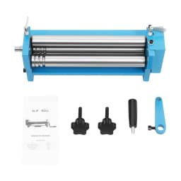 SJ 300 3 Rollers Round Bending Machine Portable Manual Roll Sheet Bend Bender Adjustable Steel/Copper Plates Tube Bending Tool
