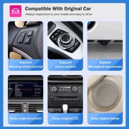 AUTOTOP Car Multimedia Player Wireless CarPlay Android Auto Radio for BMW X1 E84 2009-2015 10.25" 1920*720 IPS Touch Screen GPS