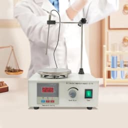 2000ml Magnetic Stirrer Lab Adjustment Range 0-99℃ Heating Plate Stirrers With Temperature Control Panel