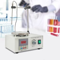 2000ml Magnetic Stirrer Lab Adjustment Range 0-99℃ Heating Plate Stirrers With Temperature Control Panel