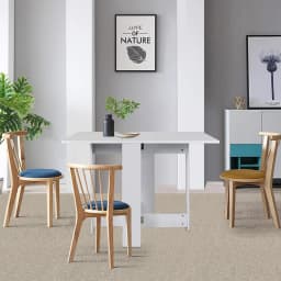 Dining Table, 103*76*73.4cm, for 4-6 People, Suitable for Dining Room, Living Room, Bed