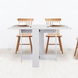 Dining Table, 103*76*73.4cm, for 4-6 People, Suitable for Dining Room, Living Room, Bed