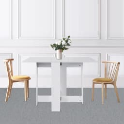 Dining Table, 103*76*73.4cm, for 4-6 People, Suitable for Dining Room, Living Room, Bed
