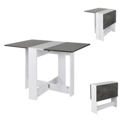 Dining Table, 103*76*73.4cm, for 4-6 People, Suitable for Dining Room, Living Room, Bed