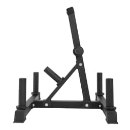 Weight Plate Holder Rust-Proof Weight Plate Bearing Rack Space Saving Vertical Weight Plate Bearing Rack for Home/Gym