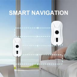 DIVEDEER RA2-02 Intelligent Window Cleaner Bi-directional Double Spray New Window Cleaner Automatic Dual Spray Mini-Type Machine