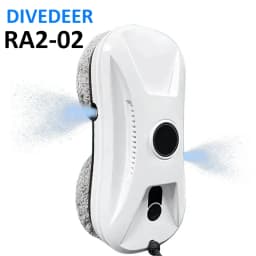 DIVEDEER RA2-02 Intelligent Window Cleaner Bi-directional Double Spray New Window Cleaner Automatic Dual Spray Mini-Type Machine