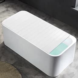 Foldable Bathtub Shelf – Thermal, Dust-Proof Bathroom Storage Rack, Easy to Install with No Drilling