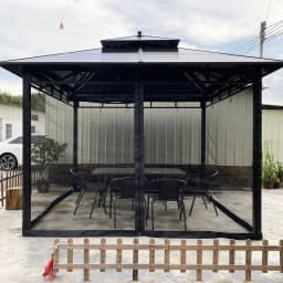 Mosquito Net for Gazebo Outdoor Canopy Insect Net Mosquito Netting with Zippers Mosquito Curtain for Garden Patio Mosquito Mesh