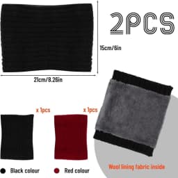 2 PCS Halsschlauch Herren Winter, Winddichte Halstuch, halsschlauch halstuch, Halsschlauch Loopschal,