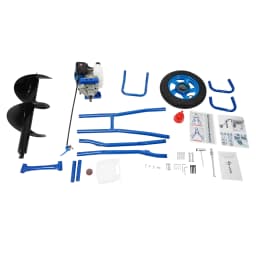 52CC 1.46KW Earth Drill with Wheel Auger Bit Portable for Fence Post Planting Excavation Projects