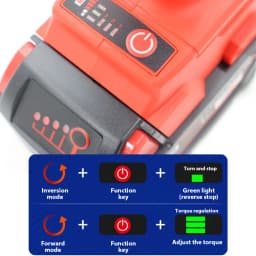 1300NM Large Torque Cordless Wrench Brushless Electric Impact Wrench Repair Power Tools Car Truck