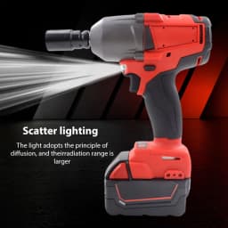 1300NM Large Torque Cordless Wrench Brushless Electric Impact Wrench Repair Power Tools Car Truck