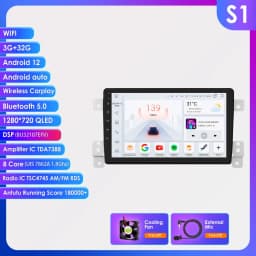 Hizpo 2Din 9inch Android13 Car Radio for Suzuki Grand Vitara 3 2005 - 2015 4G BT Auto CarPlay GPS RDS DSP UI7862 Multimedia
