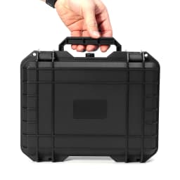 Waterproof Hand Carry Tool Case 250*200*74mm Tool Bag Camera Photography Storage Box with Sponge
