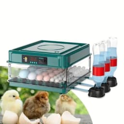 220V 24/36 Eggs Incubator Brooder Bird Quail Chick Eggs Farm Hatcher Automatic Farm Incubation Tools Poultry Hatcher Turner