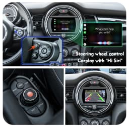 AUTOTOP CarPlay Android Auto Decoder Box For BMW Mini R55 R56 R57 R58 R59 R60 R61 F54 F55 Clubman Countryman Hardtop John CCC CIC NBT EVO BIS System