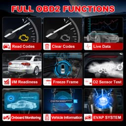 LAUNCH X431 CR300 OBD2 Scanner Auto Car Code Reader DTC Lookup Diagnostic Tool Engine Check Free Update Online
