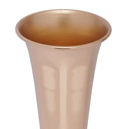 6Pcs 22-in Tall Gold Trumpet Wedding Flower Vases, Tabletop Flower Stand for Wedding Road Lead Anniversary Birthday Party Decor