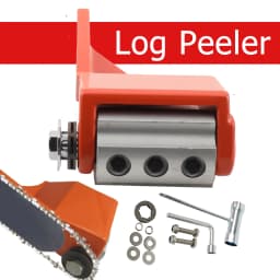 Peeling Machine Log Peeler Wood Debarker Chain Saw Chain Drive Log Debarker Blade Shaft Chainsaw Debarking Attachment