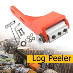Peeling Machine Log Peeler Wood Debarker Chain Saw Chain Drive Log Debarker Blade Shaft Chainsaw Debarking Attachment