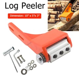 Peeling Machine Log Peeler Wood Debarker Chain Saw Chain Drive Log Debarker Blade Shaft Chainsaw Debarking Attachment