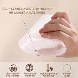 SAEIV 520/700ml Party Cups with Lid - High quality PP cups for DIY cocktails and other drinks, BPA free, -20℃ to 100