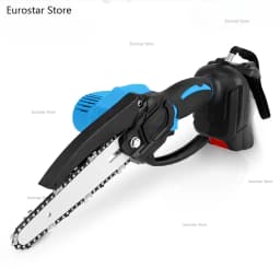 OTOOLSION Brushless Cordless Saw 6 Inch Powerful 20V Portable Brushless Cordless Chain Saw for Wood Cutting and Pruning Trees