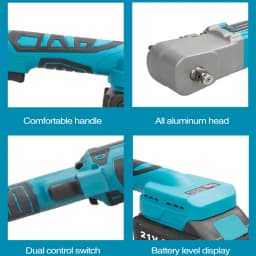 Brushless Right Angle Wrench 500N·m Powerful Torque Cordless Electric Wrench 90 Degree Ratchet Wrench 3CM Ultra Narrow Head